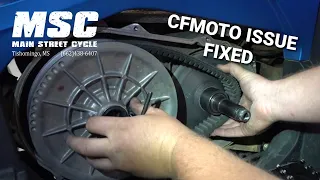 CFMOTO CFORCE Clutch Bearing & Shifter Issue Fix After Going Too Deep!