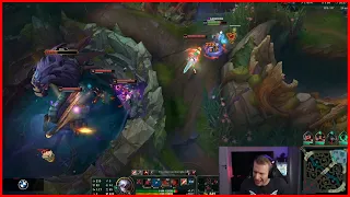 Jankos gets to experience perma cc for 4 seconds