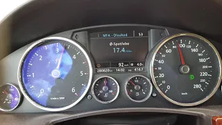 VW Touareg V10 TDI acceleration