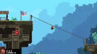 Broforce speedrun (Hard, World Campaign)