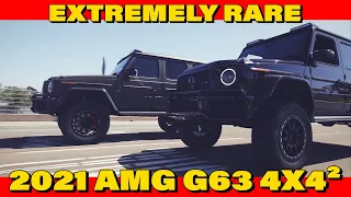 EXTREMELY RARE 2021 AMG G63 4x4 SQUARED!!