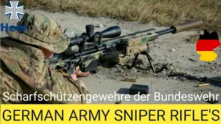 German Army Sniper Rifles | Scharfschützengewehre der Bundeswehr