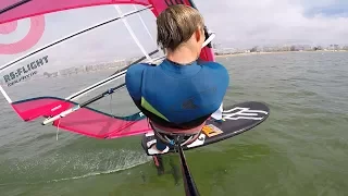 Test Windfoil F4 JP Hydrofoil 135 & Neilpryde RS Flight - La Baule