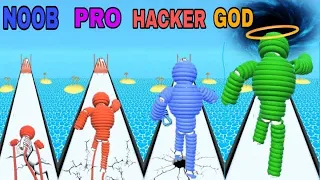 NOOB VS PRO VS HACKER VS GOD in Rope - Man Run 2024