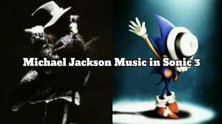 Michael Jackson Music in Sonic 3