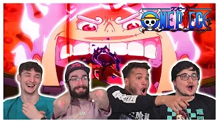 GEAR 5 LUFFY GIVING LUCCI PTSD! | One Piece Episode 1101 REACTION