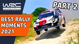 Top 10 WRC Rally Moments of 2021 - PART 2 - Rally Crashes, WRC Wins and Best Moments of WRC 2021