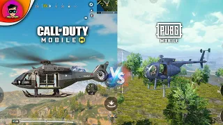 PUBG Mobile VS Call of Duty Mobile | HELICOPTER COMPARISON |  GAMEPLAY & GRAPHICS IN 2020