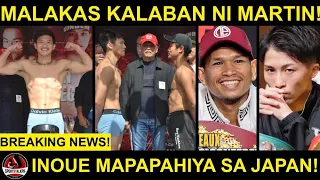 Carl Jammes Martin Weigh in! Bakbakan na! | Casimero BABASTUSIN si Inoue sa Japan!