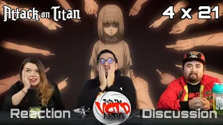 Attack on Titan Season 4 Episode 21 'From You, 2000 Years Ago" Reaction and Discussion!