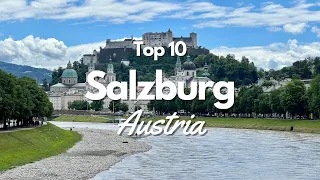 Top 10 Things to Do in Salzburg Austria! 🇦🇹