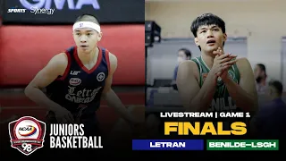 NCAA Season 98 | Letran vs. Benilde-LSGH Finals (Jrs. Basketball) | LIVESTREAM