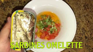 SARDINES OMELETTE | LOCKDOWN RECIPE