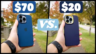 Apple Silicone Case vs. Caseology Nano Pop! - WHY PAY 3X AS MUCH?