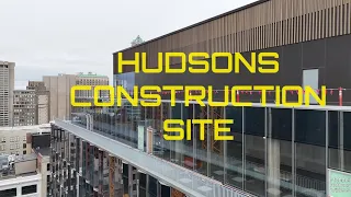 Hudsons Construction Site 1/1/2024 | Downtown Detroit, Michigan [4K]
