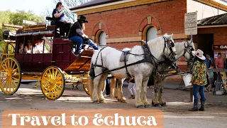 ඔස්ට්‍රේලියවේ පරණ ගමක් | Drive to Echuca From Melbourne Australia |  Victoria