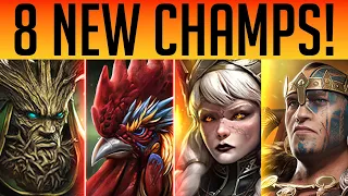 NEW PATCH FUSION CHAMPIONS & NEW CHAMPIONS REVEALED! | Raid: Shadow Legends