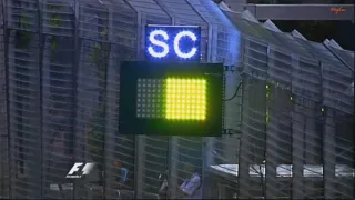 F1 Nelson Piquet Crash Singapore 2008