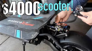 the FASTEST E-scooter we've ever tried: Unboxing the Bronco