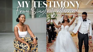 MY SINGLE TO MARRIED STORY | What I Prayed to get a HUSBAND + How I Met My Husband!