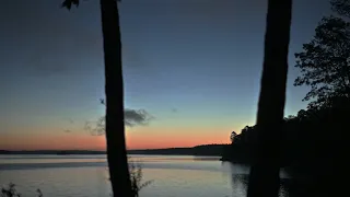 Comet NEOWISE at dawn