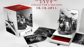 Batman Arkham City - Collector's Edition + Steelbook Unboxing and First Look [XBOX/PC/PS3]