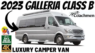 2023 Coachmen Galleria Class B Camper Van Walkthrough in 4K