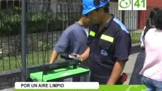 Operativo contra gases tóxicos