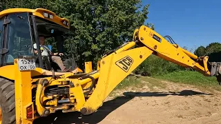 Небольшой ремонт гидравлики jcb 4cx