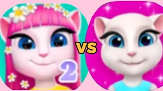 mi talkin angela 2 VS mi talking angela