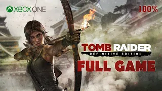 Tomb Raider: Definitive Edition (Xbox One) - Full Game Walkthrough (100%) - No Commentary