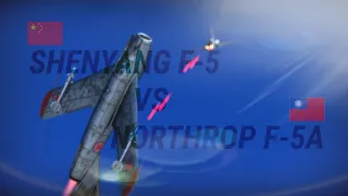 F-5A Freedom Fighter vs Shenyang F-5 (MiG-17F) | War Thunder Duel