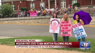 Abortion foes celebrate Missouri's ban after Supreme Court decision; advocates vow political ...