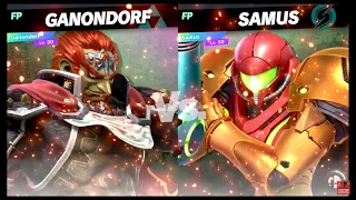 Super Smash Bros Ultimate Amiibo Fights – Ganondorf vs the World #4 Ganondorf vs Samus