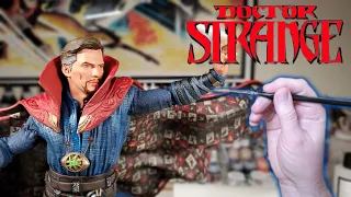 Dr. Strange 3D Printed and Painted Custom Statue - Resin Art