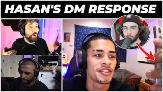 Sneako Reads Hasan's DM On Stream To Destiny And Fresh N Fit Host