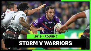 Melbourne Storm v New Zealand Warriors Round 7, 2019 | Full Match Replay | NRL