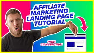 How to Make a Landing Page for Affiliate Marketing | ClickBank Landing Page Tutorial 2023