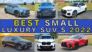 BEST Compact Luxury SUVs for 2022! | Top 10 Reviewed and Ranked!