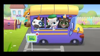 My talking Tom friends ||dinnar eat shower ||@Mytalkingangela249