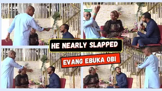 MAN ALMOST SLAPS EVANG EBUKA OBI OUT OF ANGER