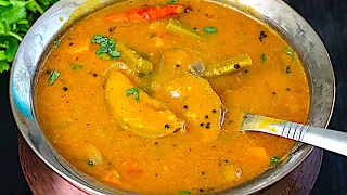 சாம்பார் ருசியா இப்படி மசாலா வறுத்து அரைச்சு செஞ்சு பாருங்க | sambar recipe in tamil /kalyana sambar