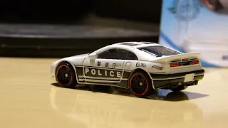 Hotwheels Nissan 300zx twin turbo police edition