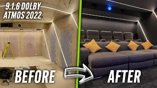 INCREDIBLE HOME CINEMA TOUR AND TRANSFORMATION 2022 (Insane Dolby Atmos 9.1.6)