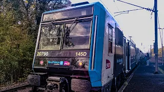 [Paris] RER D Compilations de Z20500 IDFM/Transilien avec Klaxon à La Borne Blanche