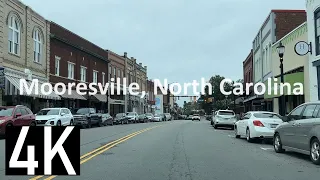 Driving in Mooresville, North Carolina 4K - The Corporate Home to Lowe's Home Improvement