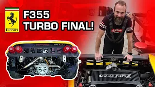 The FuelTech's Ferrari F355 is now SINGLE TURBO! (English Subtitles)