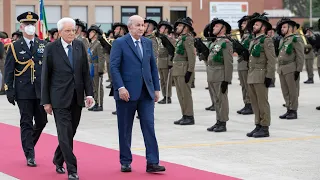 Cerimonia di congedo Visita di Stato con il Presidente della Repubblica Algerina