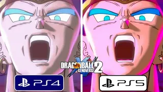 Dragon Ball Xenoverse 2 Future Saga PS4 vs PS5 Graphics Comparison