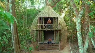 How To Build The Most Beautiful Modern Two Story Bamboo House